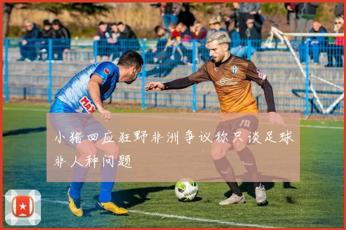 小猪回应狂野非洲争议称只谈足球非人种问题